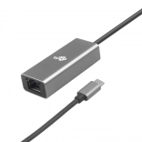 Adapter USB-C na Ethernet RJ45 szary, 10/100/1000 Mb/s