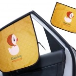 Magnetyczna osłona przeciwsłoneczna na okno samochodu z motywem kaczuszki