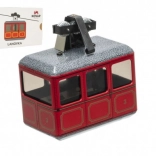 Metalowy model kolejki linowej dla dzieci