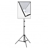 Zestaw studyjny Puluz Softbox 50x70 cm ze statywem i żarówką LED