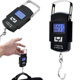 Podróżna cyfrowa waga wisząca z hakiem 50 kg