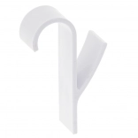 Haczyk na grzejnik łazienkowy – biały