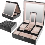 Szkatułka na biżuterię czarna Beautylushh