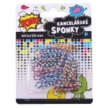 Paski do spinaczy biurowych 28 mm - 40 sztuk