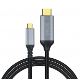 Kabel USB‑C do HDMI Savio 3 m v2.0b