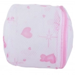 Siatkowy kosz na pranie delikatnej bielizny