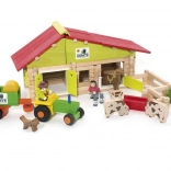 Jeujura drewniana konstrukcja Średnia Farma