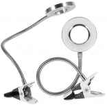 Stolowa lampa z klipsem i 24 diodami LED