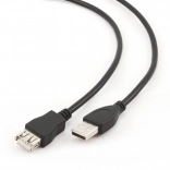 Przedłużacz USB 2.0 AM–AF 4,5 m czarny