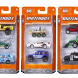 Matchbox Zestaw 3 Samochodzików