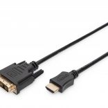 Adapter kabel HDMI na DVI-D (18+1) 2 m, Full HD 60 Hz