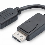 Adapter DisplayPort na HDMI, 1080p 60 Hz, czarny, 0,15 m