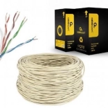 Kabel UTP Cat 5e (CCA) 305 m szary