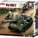 Sluban II wojna światowa Radzieckie działo samobieżne SU-85 Niszczyciel czołgów