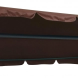 Zapasowy dach do huśtawki ogrodowej brązowy