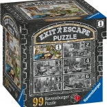 Gra ucieczkowa puzzle Nawiedzona rezydencja - W kuchni