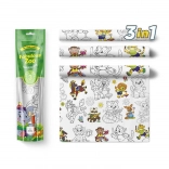 Obrusy do malowania Pexi - Sensacyjne zoo