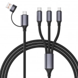 Uniwersalny kabel ładujący 4w1 USB 1,5 m