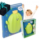 Notes z kaktusem squishy, twarda oprawa, 127 × 175 mm, 128 kartek