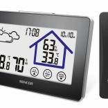 Stacjonarna stacja meteorologiczna z dotykowym wyświetlaczem LCD