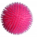 Świecąca kudłata piłeczka – elastyczna piłka sensoryczna w melanżowych kolorach