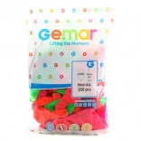 Fluorescencyjne baloniki 100 szt.