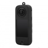 Silikonowe etui ochronne Sunnylife do Insta360 X3, czarne