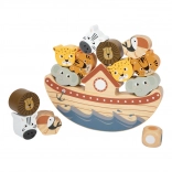 Mała Stopka balansująca gra Safari