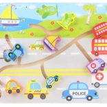 Drewniany labirynt – środki transportu