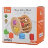 Drewniana układanka cylinder