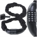 Bezpieczny zamek rowerowy LEBRNO z szyfrem