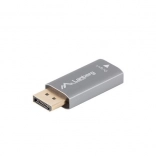 Adapter DisplayPort na HDMI 8K srebrny
