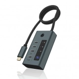 Hub USB-C IB-HUB1454-C31 z 4 portami i zasilaczem 24 W