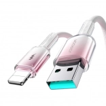Joyroom kabel USB‑A do Lightning 3 A, 1,2 m, biały