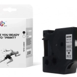 Taśma DYMO D1 czarny nadruk na białym, 19 mm x 7 m