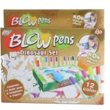 Zestaw dmuchanych flamastrów dla dzieci