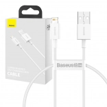 Baseus Superior kabel USB–Lightning 0,25 m, 2,4 A (biały)