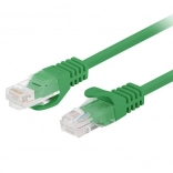 Patchcord kat.6 UTP 3M, pakiet 10 szt., test Fluke, zielony