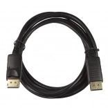 Kabel DisplayPort 1.2, 4K, 5 m, czarny