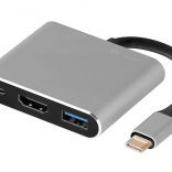 Adapter wieloportowy Tracer A-1 USB-C HDMI 4K