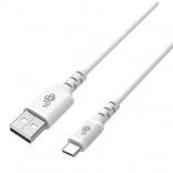 Silikonowy kabel USB–USB‑C 2 m, szybkie ładowanie