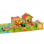 Drewniana układanka Moja pierwsza duża farma