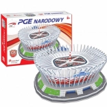 Puzzle 3D Narodowy Stadion w Warszawie 105 elementów