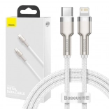 Kabel USB-C do Lightning Baseus Cafule z szybkim ładowaniem 20W, 1m