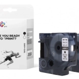 Taśma TBTD-40913 do DYMO, czarny nadruk na białym, 9 mm, 2 szt.