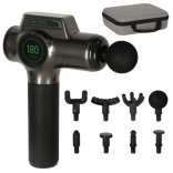 Przenośne pistolety do masażu z wyświetlaczem LED 8w1