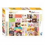 Puzzle COOL ICECREAM 1000 elementów od Brain Tree