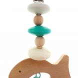 Klip do wózka Rybka Turkusowa