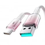 Joyroom kabel USB-A do USB-C 1,2 m 3 A biały