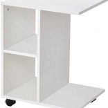 Stolik kawowy na kółkach z organizerem